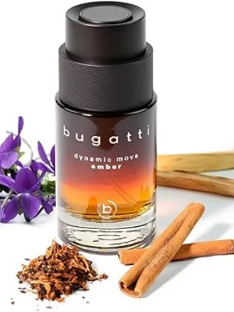 bugatti Dynamic Move Amber erkek parfümü, 100 ml, dumanlı sıcak Eau de Toilette erkek
