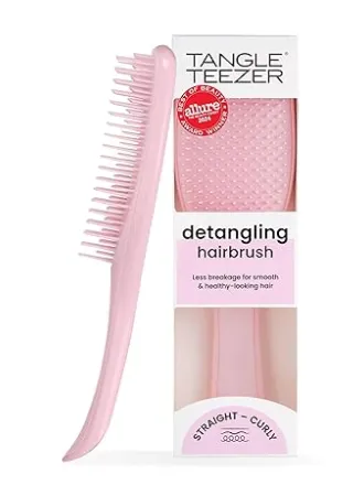 Tangle Teezer ıslak bukle açıcı, milenyum pembesi, esnek kıllar ve kullanışlı sap