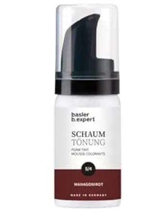 Basler Köpük tonlama 5/4 maun kırmızısı, içerik 30 ml | saçlar için maun rengi