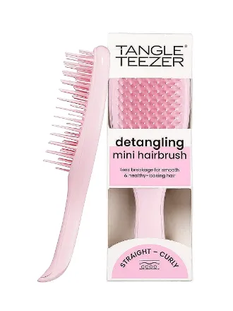 Tangle Teezer Ultimate Detangler küçük – ıslak ve kuru saçlar için – tüm saç tipleri için saç fırçası – çocuklar ve seyahatler için uygundur – Millennial Rosa